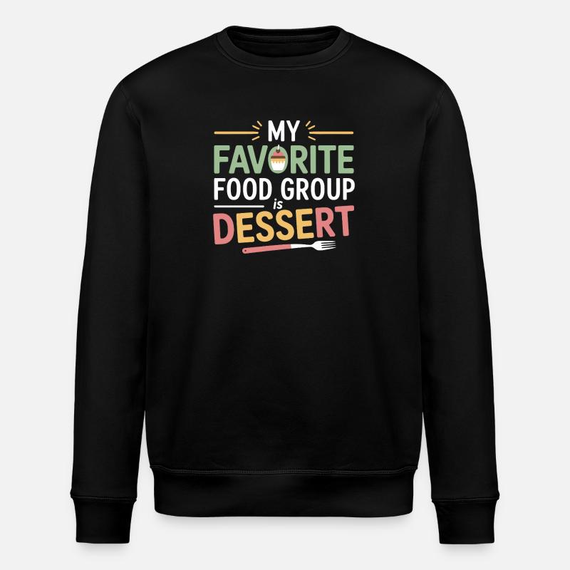 Registered Dietitian Balanced Nutrition Profession - Stanley/Stella ROLLER Unisex Organic Sweatshirt - black