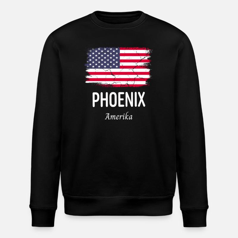 Phénix - Sweat bio ROLLER Stanley/Stella Unisexe - noir