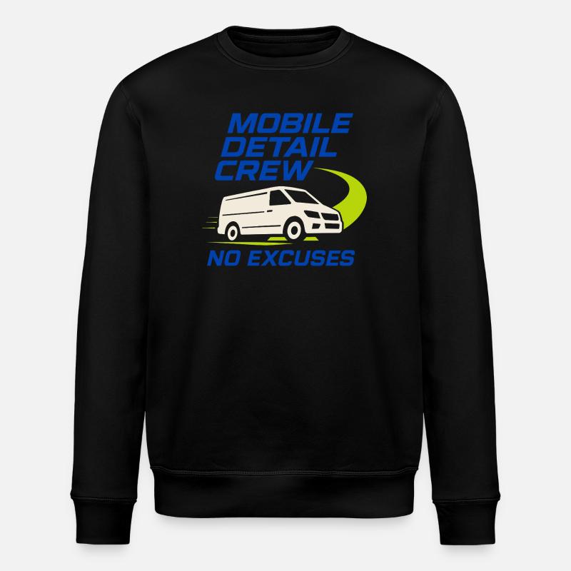 Auto Detailer Buffer Pro Paint - Stanley/Stella ROLLER Unisex Organic Sweatshirt - black