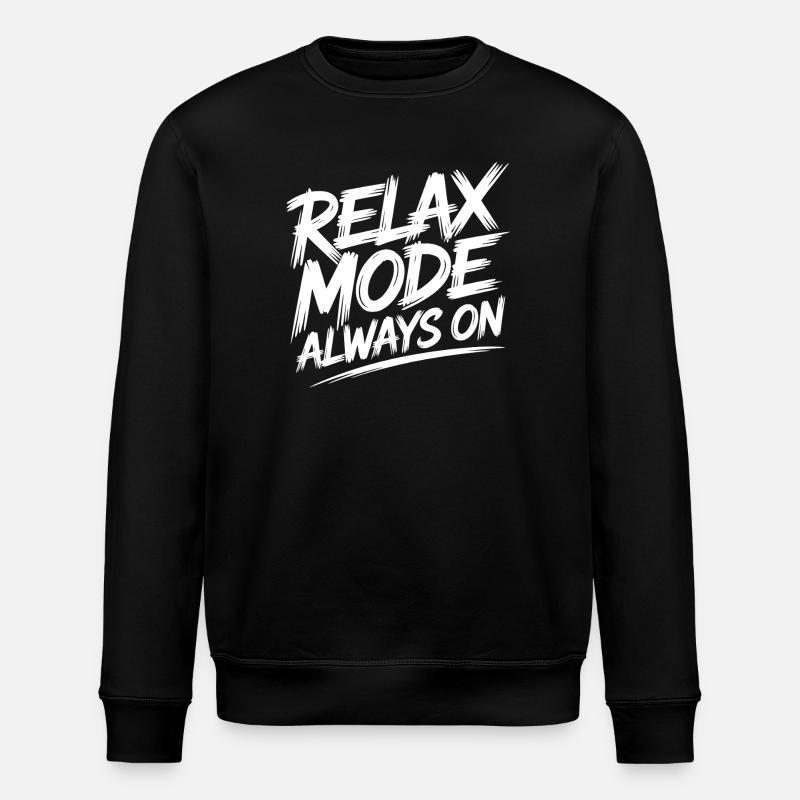 Mode détendu toujours activé - Sweat bio ROLLER Stanley/Stella Unisexe - noir