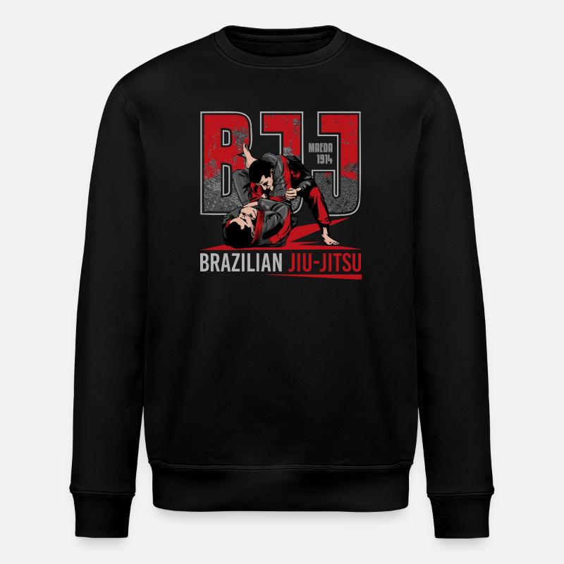 Brasilianische Jiu-Jitsu-Kampfkünste - Stanley/Stella Unisex Bio-Sweatshirt ROLLER - Schwarz