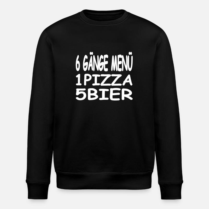 Bière - Sweat bio ROLLER Stanley/Stella Unisexe - noir