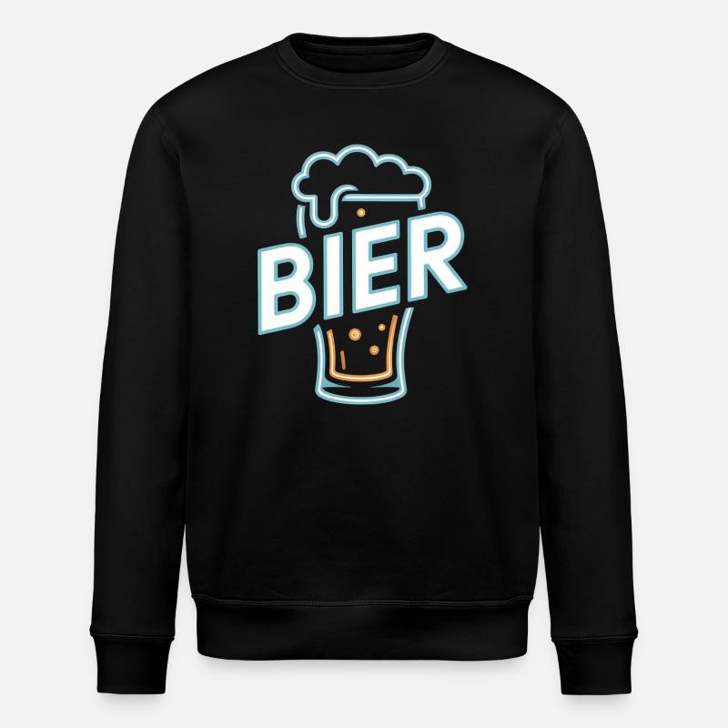 Bier - Cool Beer Logo - Sweat bio ROLLER Stanley/Stella Unisexe - noir