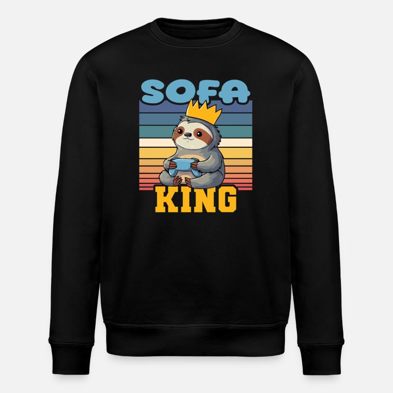 Roi des Joueurs - Sweat bio ROLLER Stanley/Stella Unisexe - noir
