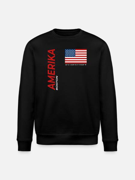 Boston - Sweat bio ROLLER Stanley/Stella Unisexe - noir