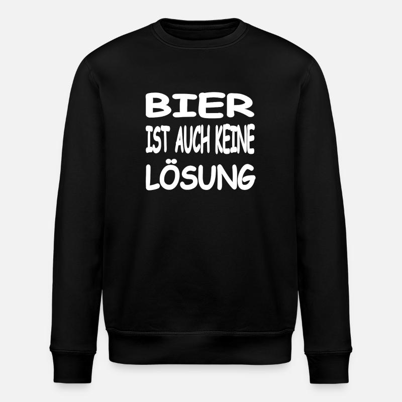 Bier - Stanley/Stella Unisex Bio-Sweatshirt ROLLER - Schwarz