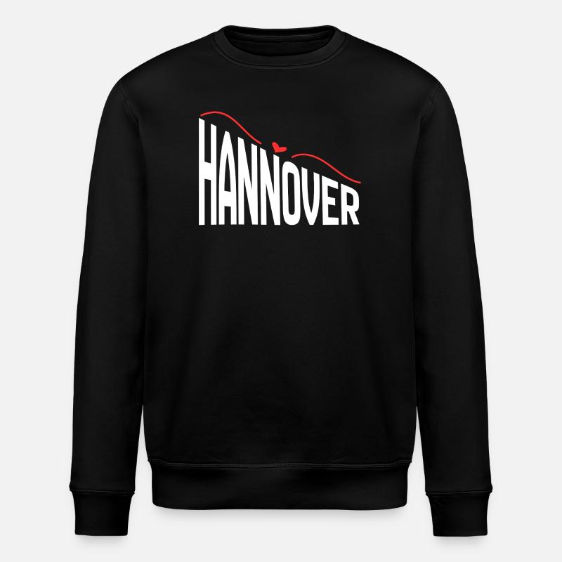 Hanover - Stanley/Stella ROLLER Unisex Organic Sweatshirt - black
