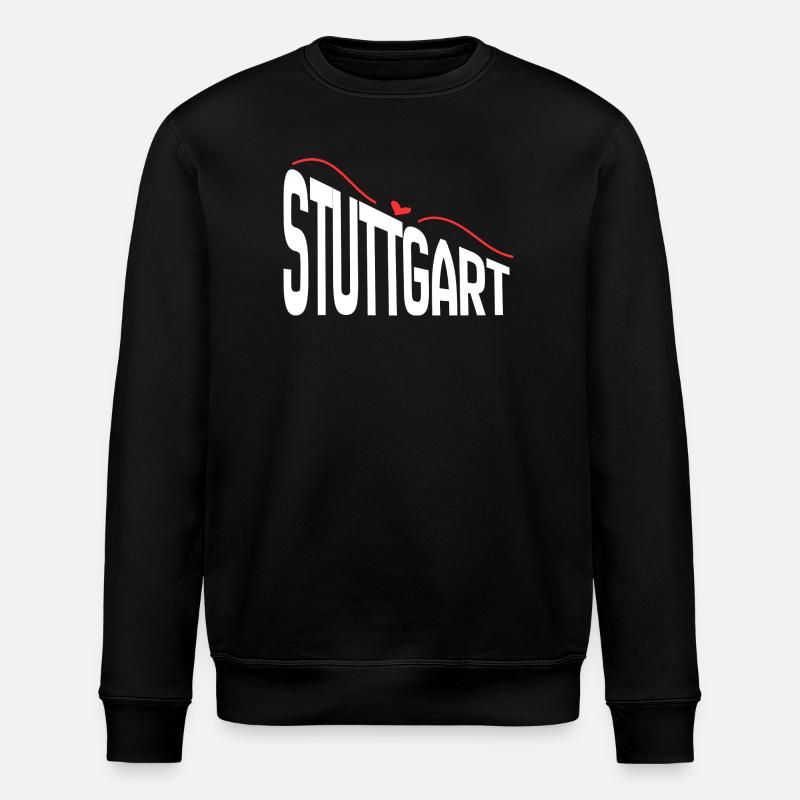Stuttgart - Stanley/Stella ROLLER Unisex Organic Sweatshirt - black