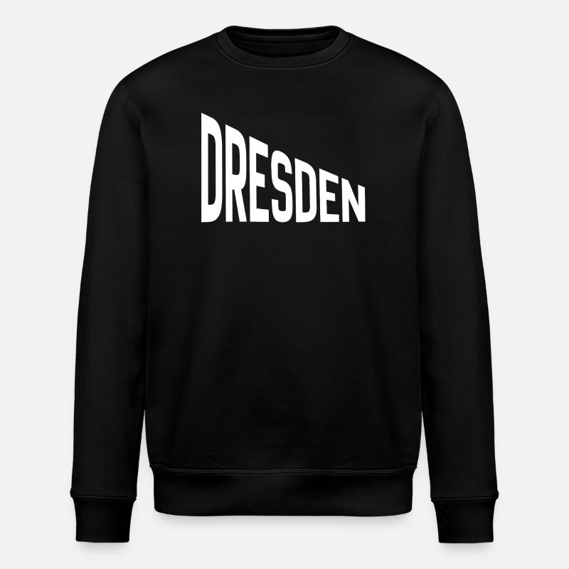 Dresden - Stanley/Stella Unisex Bio-Sweatshirt ROLLER - Schwarz