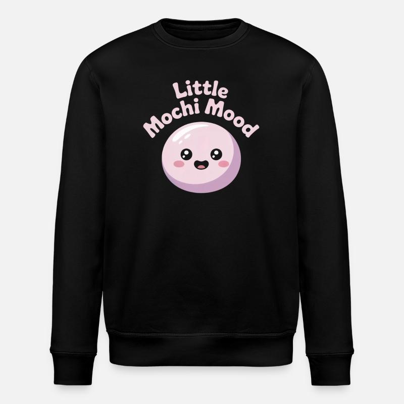 Little Mochi Mood - Stanley/Stella Unisex Bio-Sweatshirt ROLLER - Schwarz