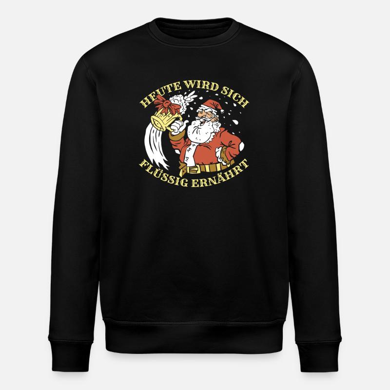 Bogenschütze Bogensport Bogenschießen - Stanley/Stella Unisex Bio-Sweatshirt ROLLER - Schwarz