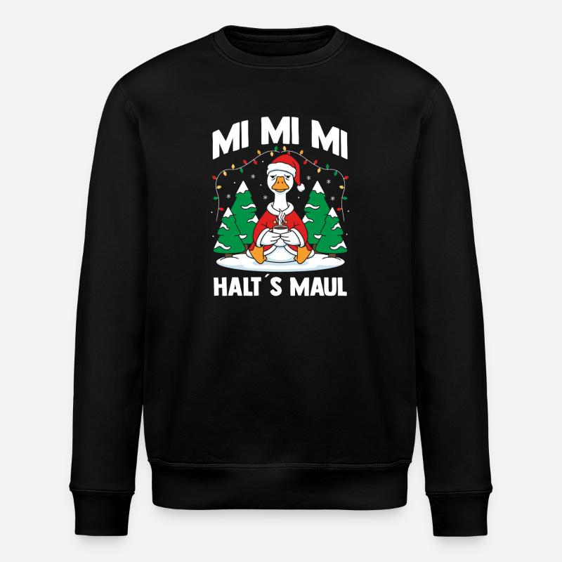 Bogenschütze Bogensport Bogenschießen - Stanley/Stella Unisex Bio-Sweatshirt ROLLER - Schwarz