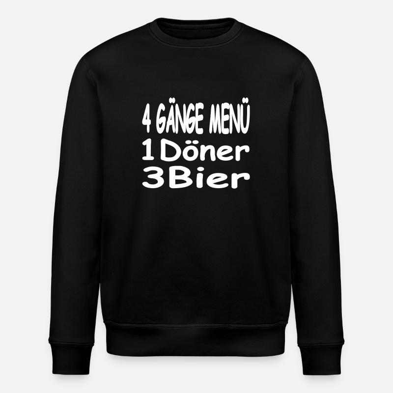 Beer - Stanley/Stella ROLLER Unisex Organic Sweatshirt - black