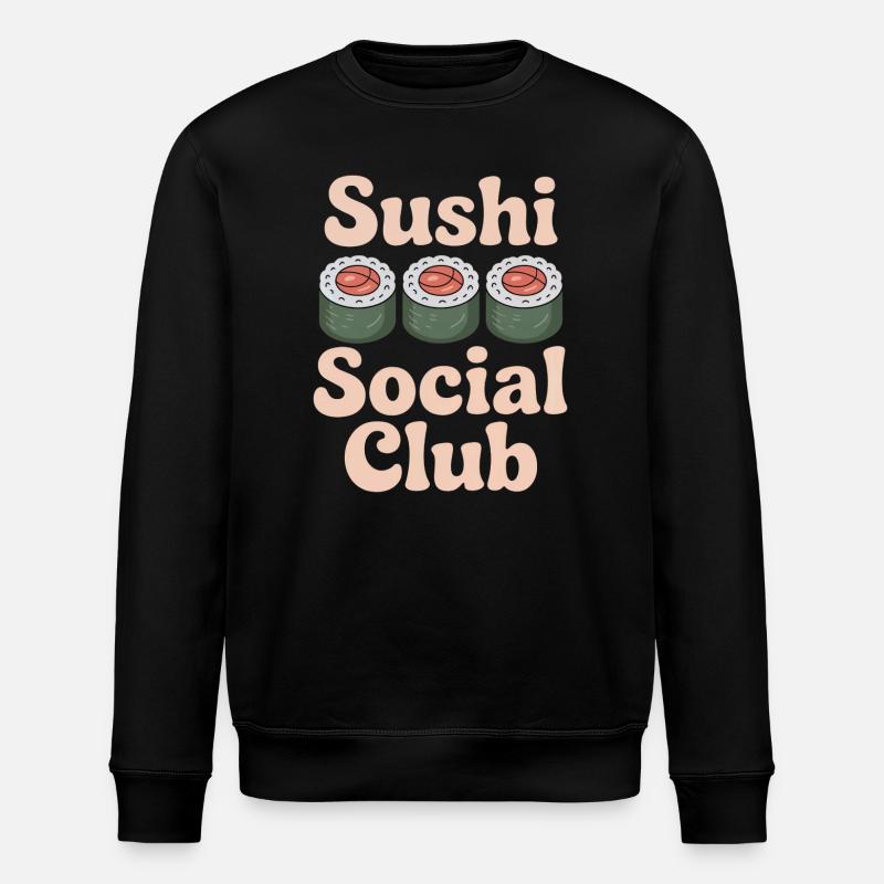 sushi - Stanley/Stella ROLLER Unisex Organic Sweatshirt - black