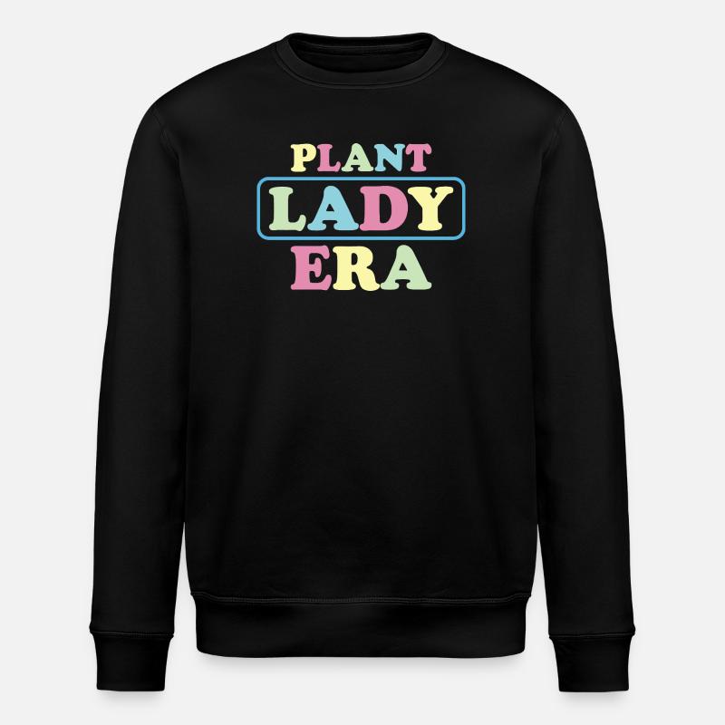 Époque Plant Lady Pastel - Sweat bio ROLLER Stanley/Stella Unisexe - noir