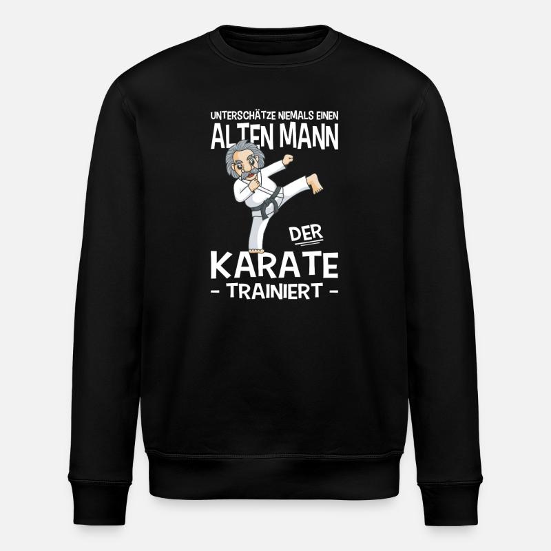 Karate Training Gifts Karate Training - Stanley/Stella ROLLER Unisex Organic Sweatshirt - black