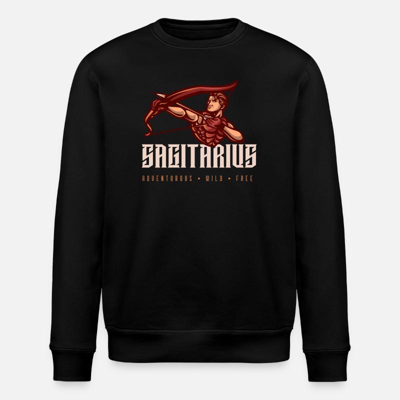 Schütze - Stanley/Stella Unisex Bio-Sweatshirt ROLLER - Schwarz