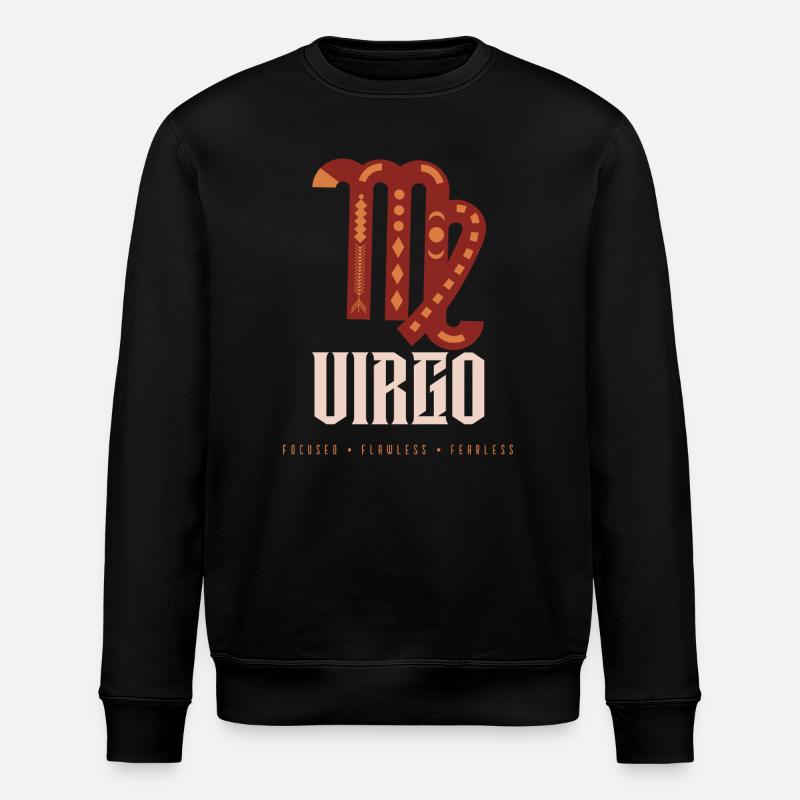 Vierge - Sweat bio ROLLER Stanley/Stella Unisexe - noir