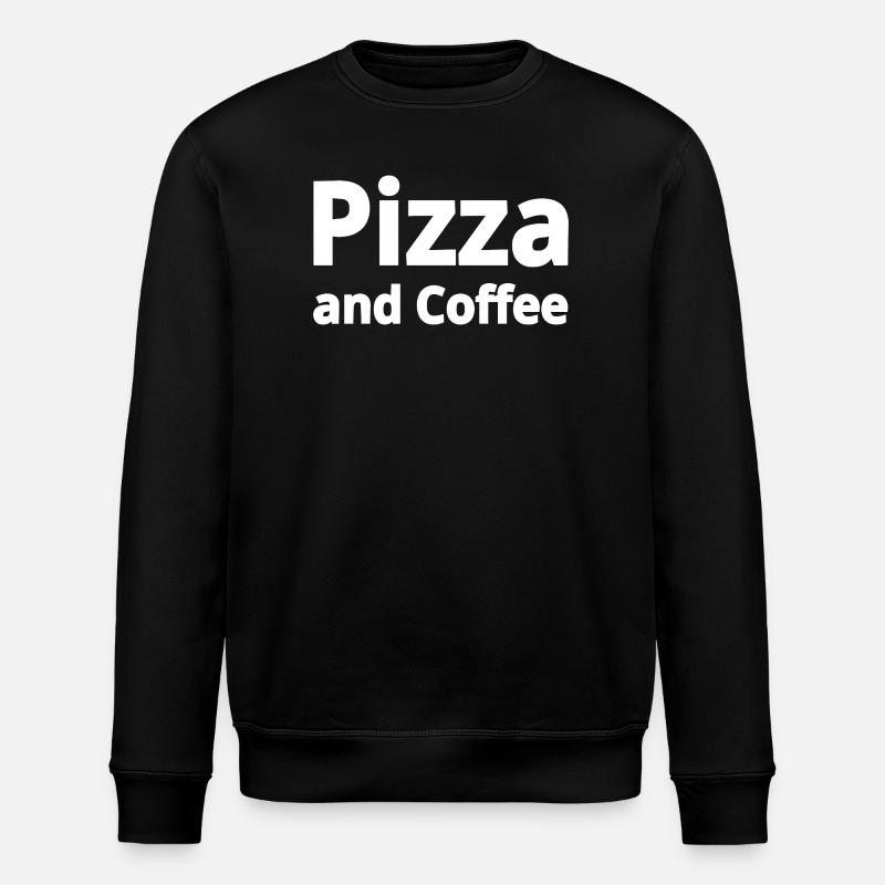 Pizza - Sweat bio ROLLER Stanley/Stella Unisexe - noir