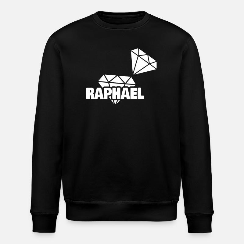 Raphael - Stanley/Stella Unisex Bio-Sweatshirt ROLLER - Schwarz