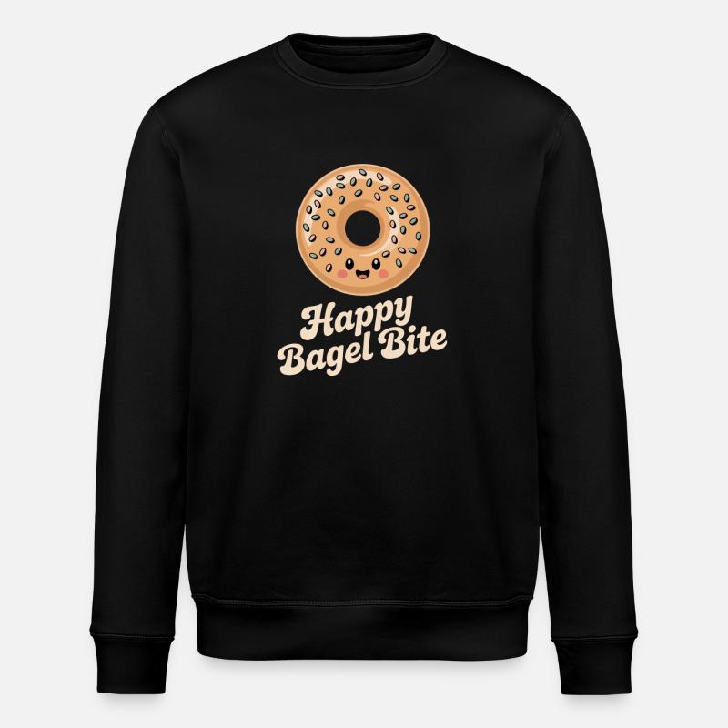 Bagel  - Stanley/Stella Unisex Bio-Sweatshirt ROLLER - Schwarz