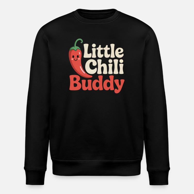 Petit ami Chili - Sweat bio ROLLER Stanley/Stella Unisexe - noir