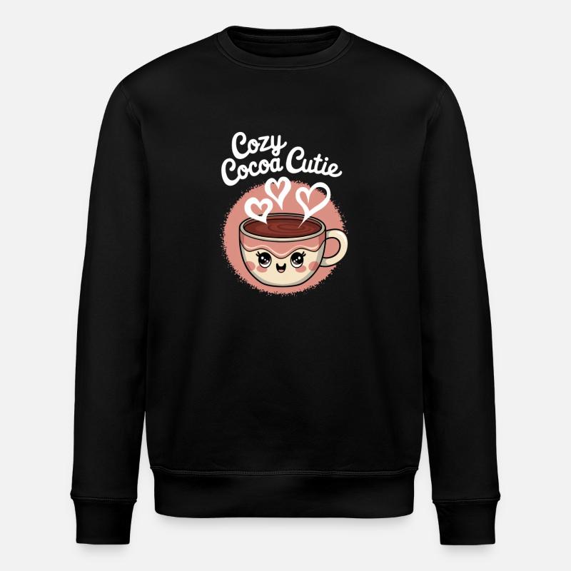 Cocoa Mignon Douillet - Sweat bio ROLLER Stanley/Stella Unisexe - noir