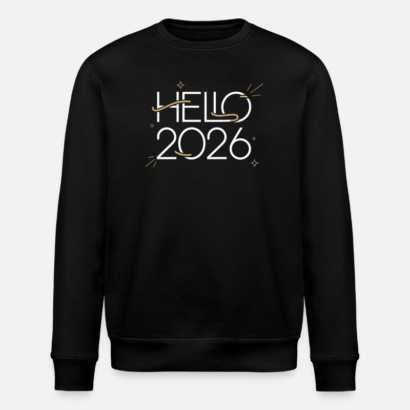 Neon Hello 2026 - Sweat bio ROLLER Stanley/Stella Unisexe - noir