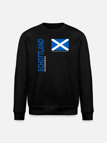 Inverness - Stanley/Stella ROLLER Unisex Organic Sweatshirt - black