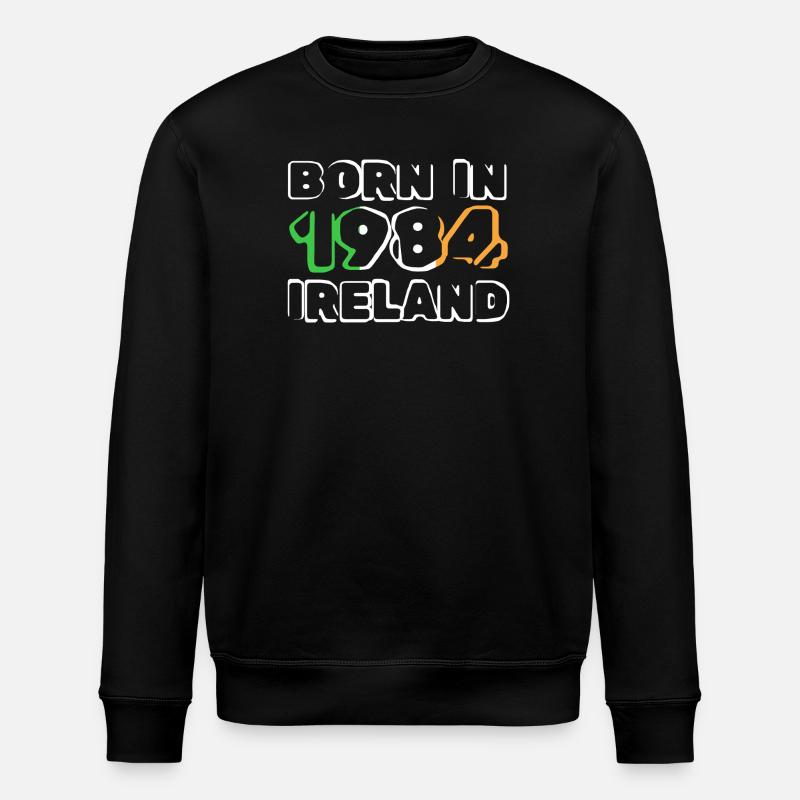 1984 - Stanley/Stella ROLLER Unisex Organic Sweatshirt - black