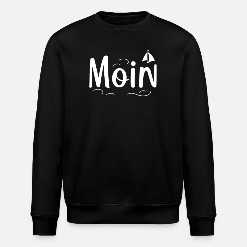 Conception des ondes lunaires - Sweat bio ROLLER Stanley/Stella Unisexe - noir