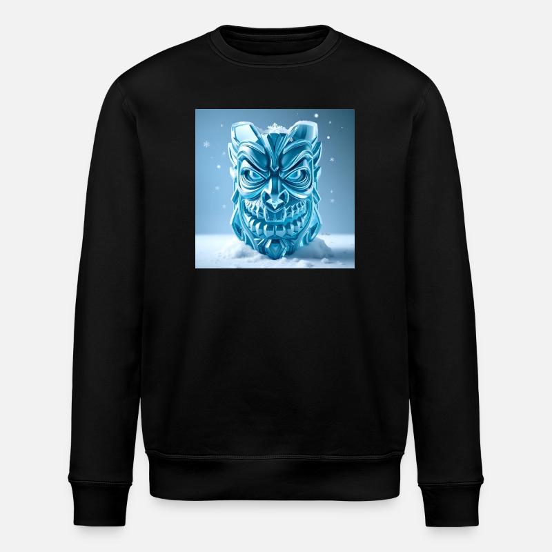 Masque Tiki de Glace - Sweat bio ROLLER Stanley/Stella Unisexe - noir