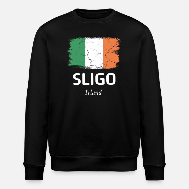 Sligo - Stanley/Stella Unisex Bio-Sweatshirt ROLLER - Schwarz