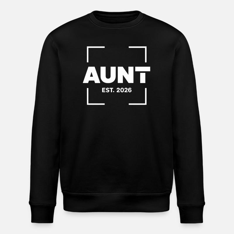 Aunt Est. 2026 Logo - Stanley/Stella Unisex Bio-Sweatshirt ROLLER - Schwarz