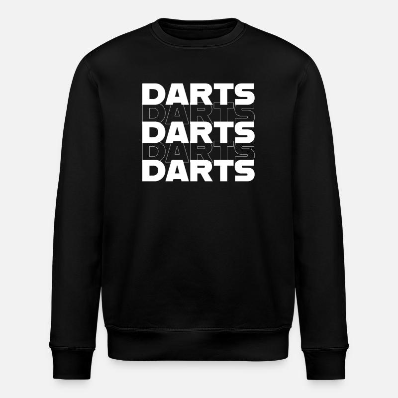 Dart,Darts - Stanley/Stella Unisex Bio-Sweatshirt ROLLER - Schwarz