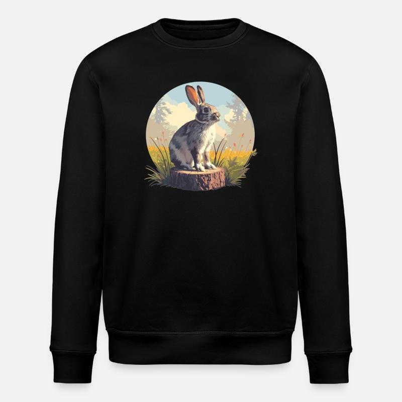 Lapin Lapin - Sweat bio ROLLER Stanley/Stella Unisexe - noir