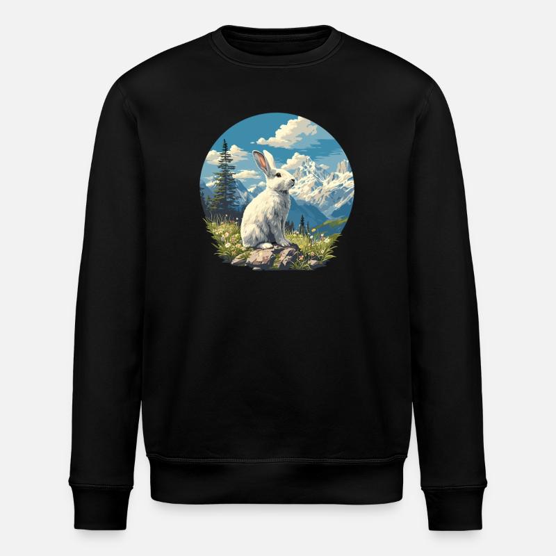 Lapin Lapin - Sweat bio ROLLER Stanley/Stella Unisexe - noir