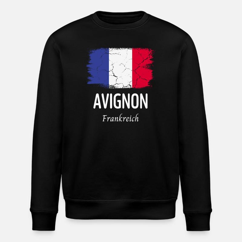 Avignon - Sweat bio ROLLER Stanley/Stella Unisexe - noir