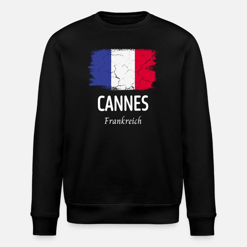 Cannes - Stanley/Stella Unisex Bio-Sweatshirt ROLLER - Schwarz