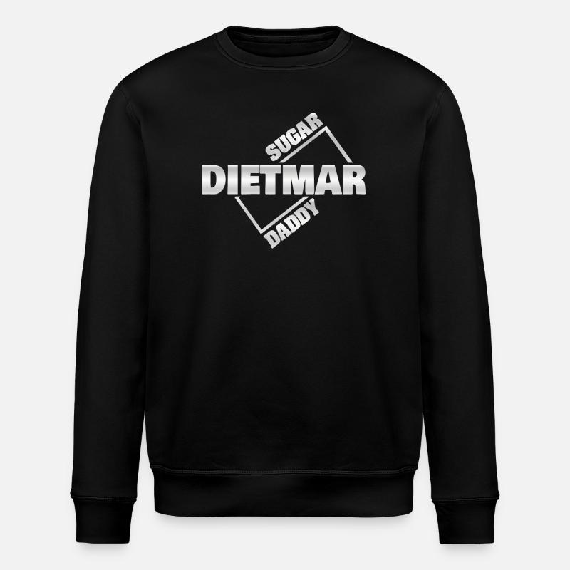 Sugardaddy Dietmar - Stanley/Stella Unisex Bio-Sweatshirt ROLLER - Schwarz