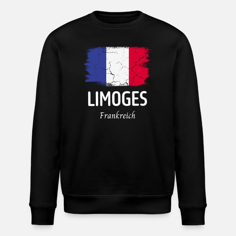 Limoges - Stanley/Stella ROLLER Unisex Organic Sweatshirt - black