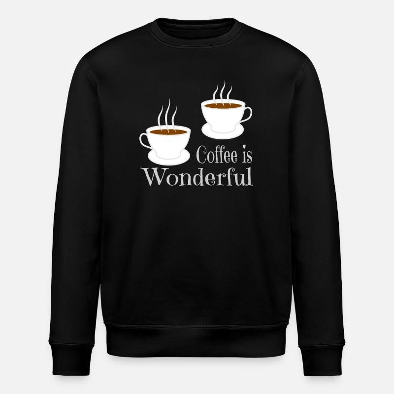 Kaffe - Stanley/Stella økologisk unisex-sweatshirt ROLLER - sort