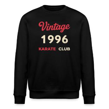 Vintage 1996 – Année de naissance rétro du Karate Club - Sweat bio ROLLER Stanley/Stella Unisexe - noir - Devant - Nik (191cm)