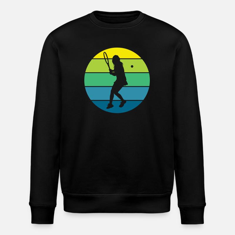 Tennis - Stanley/Stella Unisex Bio-Sweatshirt ROLLER - Schwarz