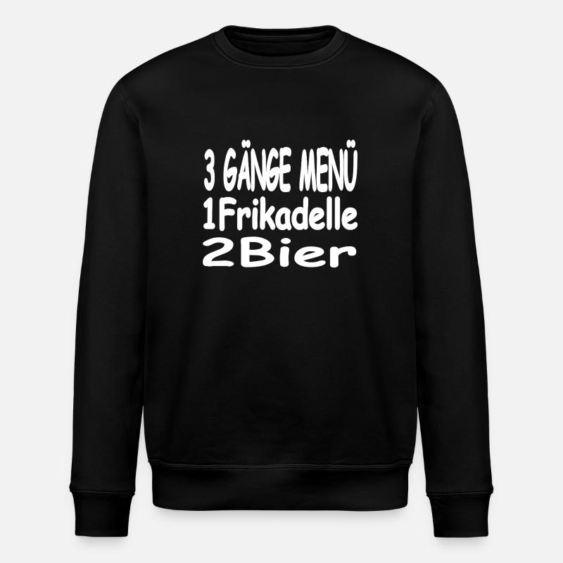 Beer - Stanley/Stella ROLLER Unisex Organic Sweatshirt - black