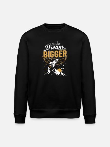 Dream Big | Future - Stanley/Stella ROLLER Unisex Organic Sweatshirt - black