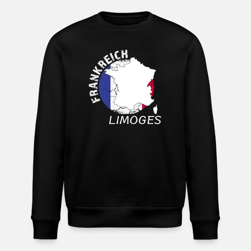 Limoges - Stanley/Stella ROLLER Unisex Organic Sweatshirt - black