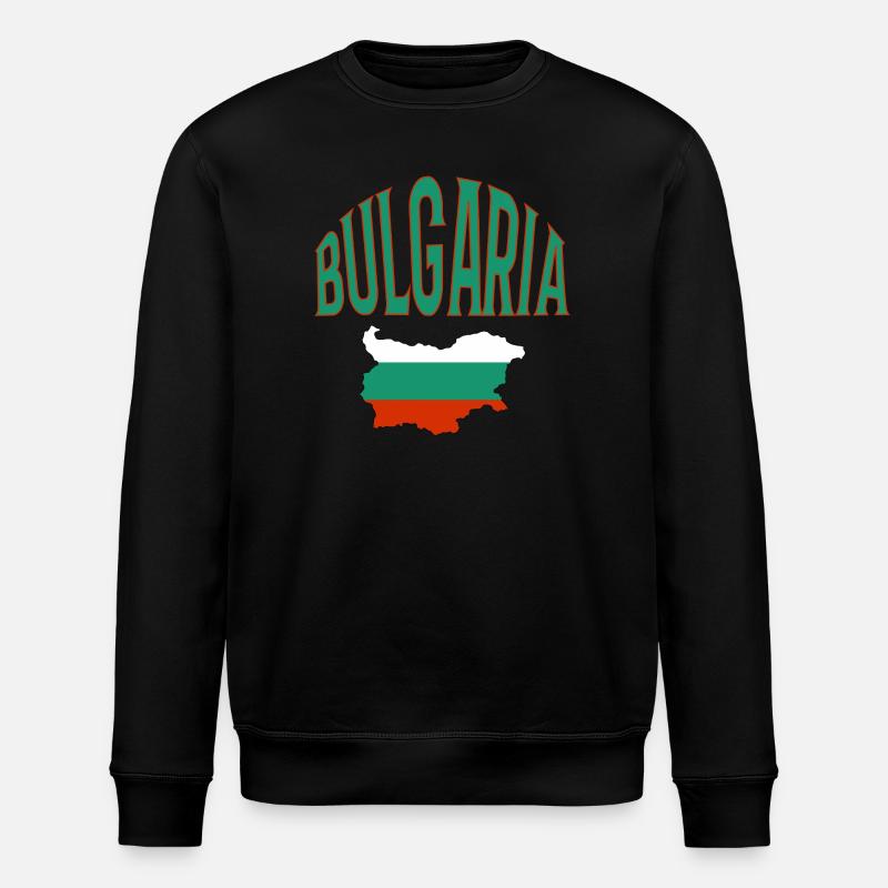 Bulgarie - Sweat bio ROLLER Stanley/Stella Unisexe - noir