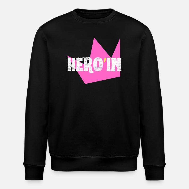 Heldin - Stanley/Stella Unisex Bio-Sweatshirt ROLLER - Schwarz