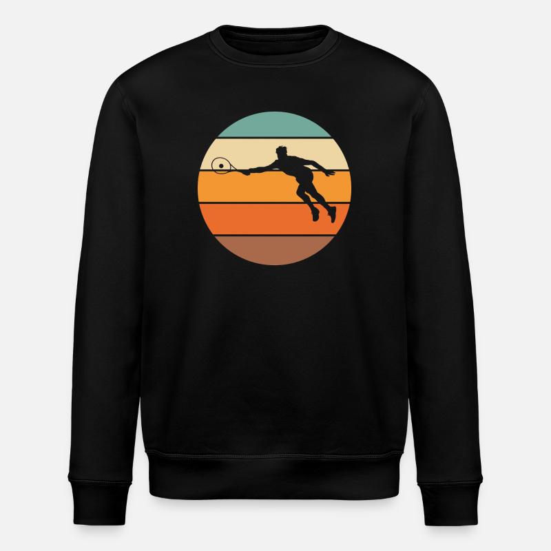 tennis - Sweat bio ROLLER Stanley/Stella Unisexe - noir